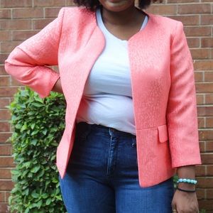 Kasper Peach Blazer